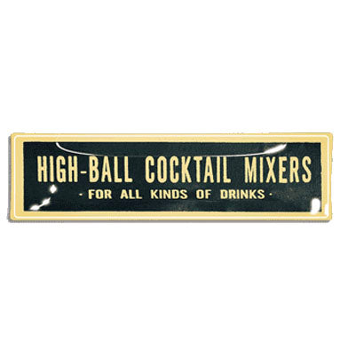 Lemon High Ball Tray