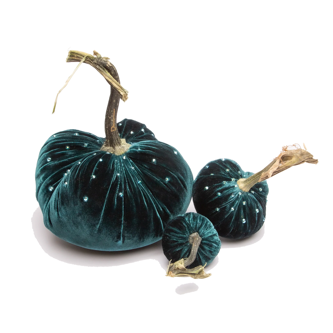 Silk Velvet Pumpkins