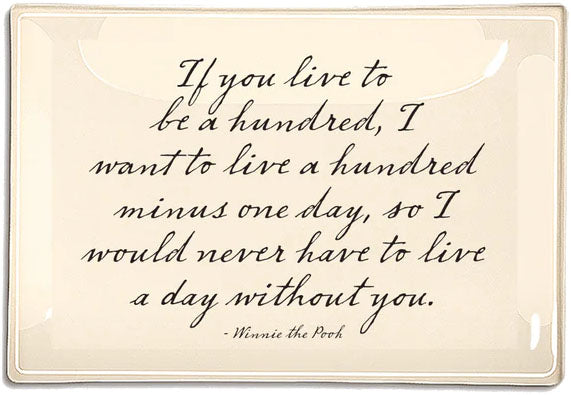 Ben's Garden Quote Tray - 3.5 x 5.5
