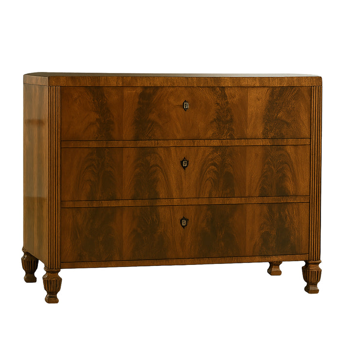 Italian Burl Commode