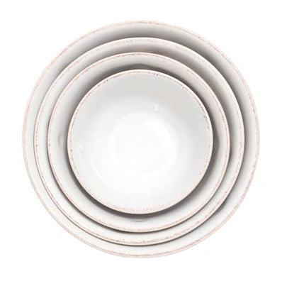 Berry & Thread Whitewash Nesting Prep Bowls, Set of 4