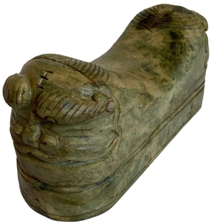 Jade Pillow Safe Box - Tiger