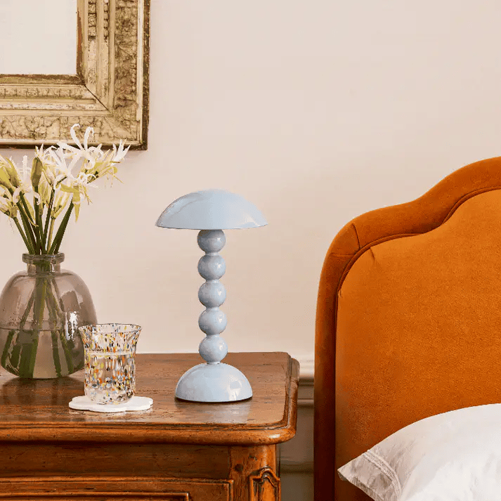 Lacquer Rechargeable Bobbin LED Lamp