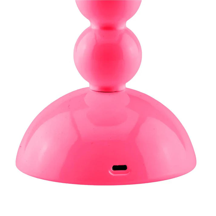 Lacquer Rechargeable Bobbin LED Lamp