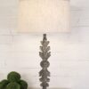 Rustic Leaf Lamp
