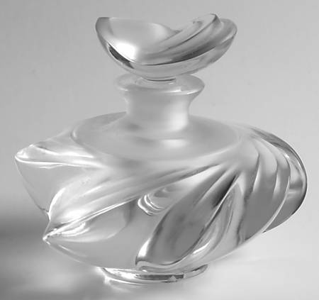 工芸品 VINTAGE LALIQUE Lalique Samoa Falcon Perfume Bottle – Patina Polished Living