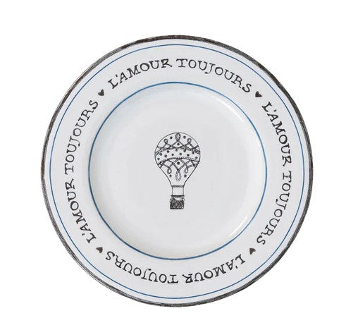 L'Amour Toujours Side/Cocktail Plate