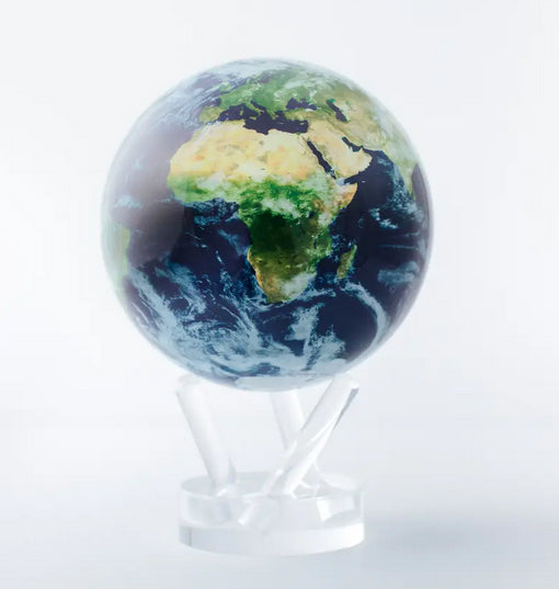 Earth with Clouds Globe