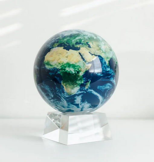 Earth with Clouds Globe