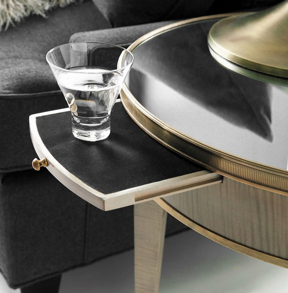 Tuxedo End Table - Grey Sycamore