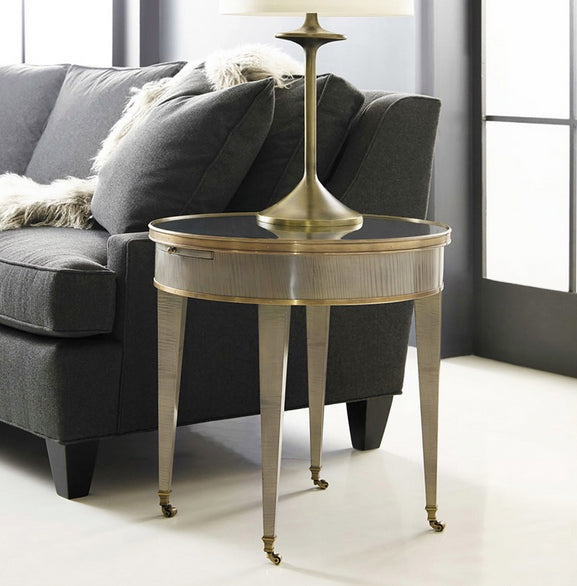 Tuxedo End Table - Grey Sycamore