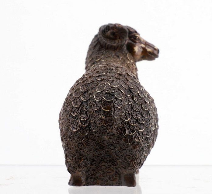 Bronze Money Sheep - Large