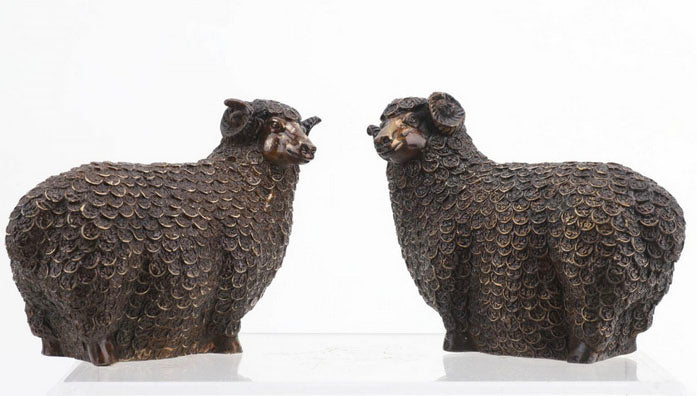 Bronze Money Sheep - Large