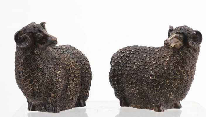 Bronze Money Sheep - Large