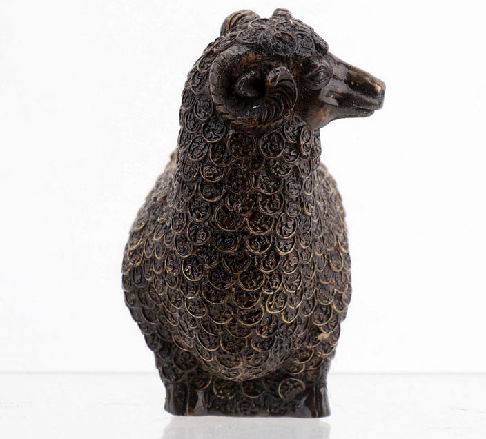 Bronze Money Sheep - Large