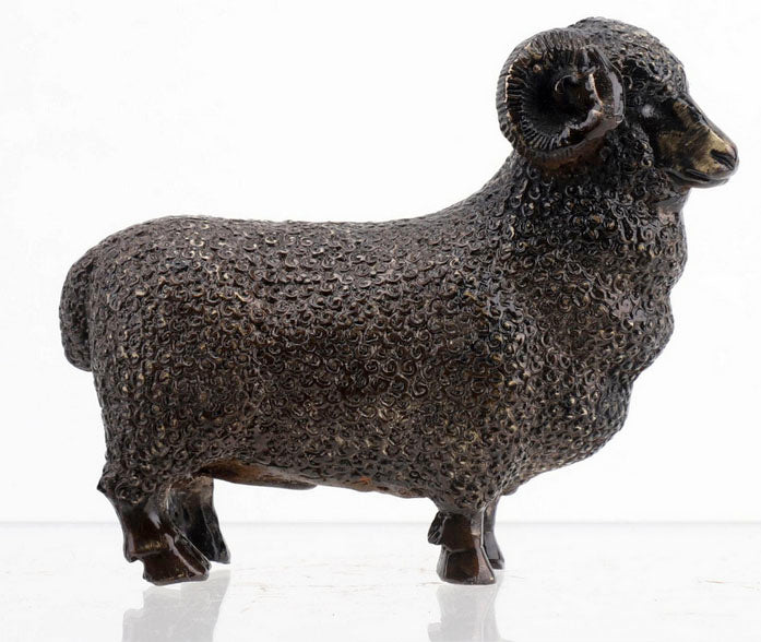 Bronze Money Sheep-Standing