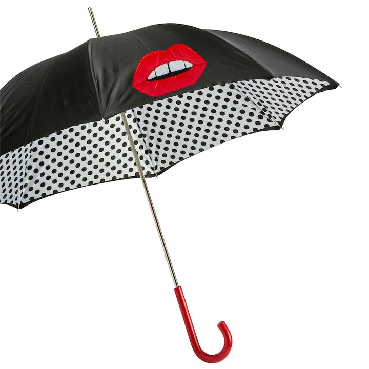 Umbrella - Mouth with Polka Dot Interior