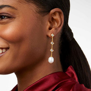 Noel Pearl Statement Earrings