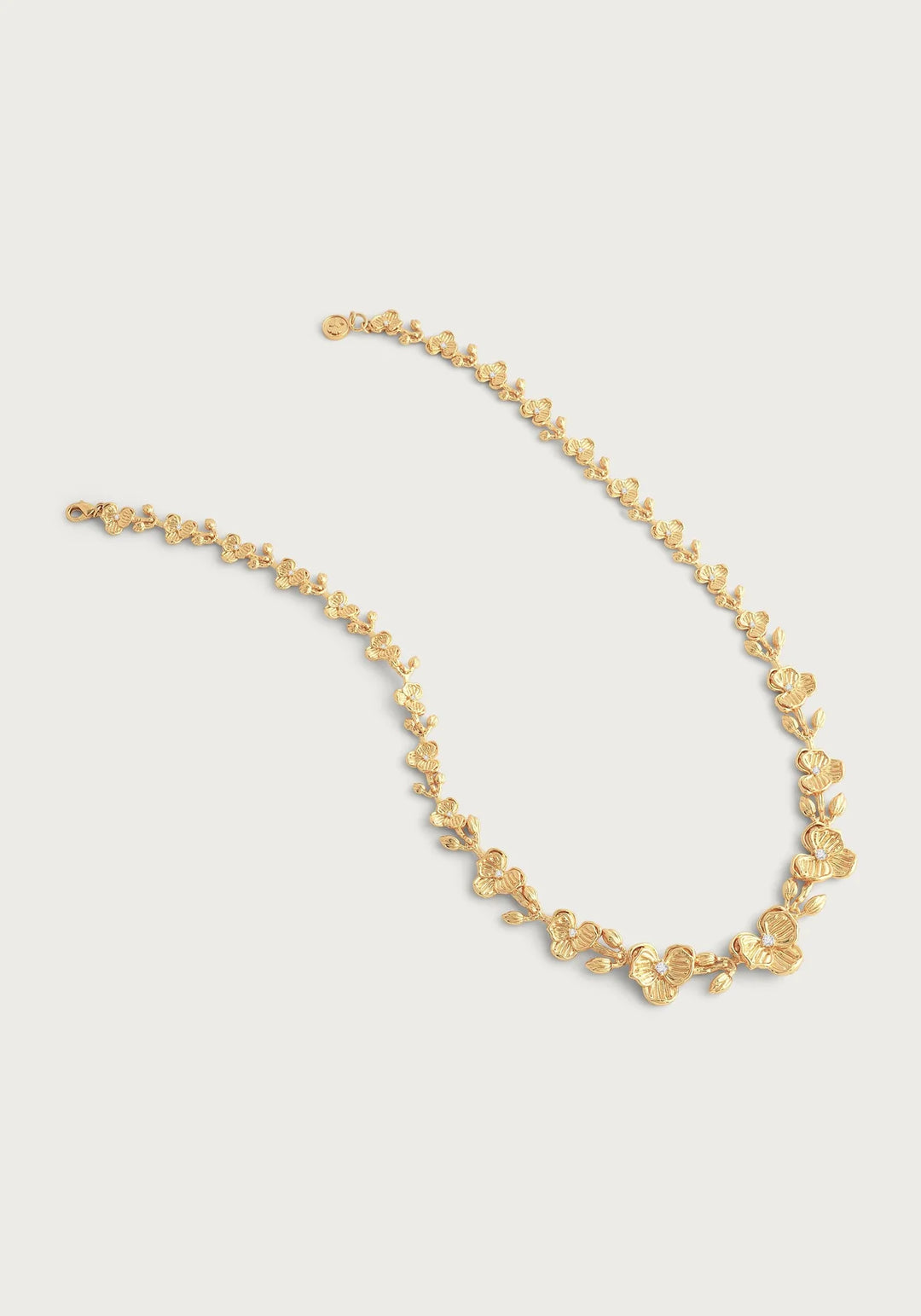 Orchid Link Necklace