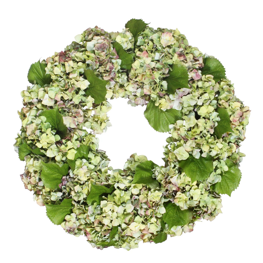 Hydrangea Wreath - Green