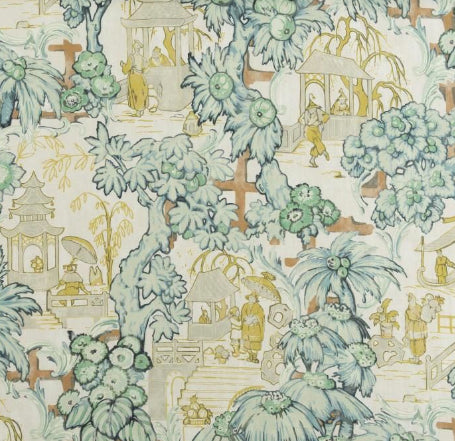 Pillow 21 - Pagoda Mint