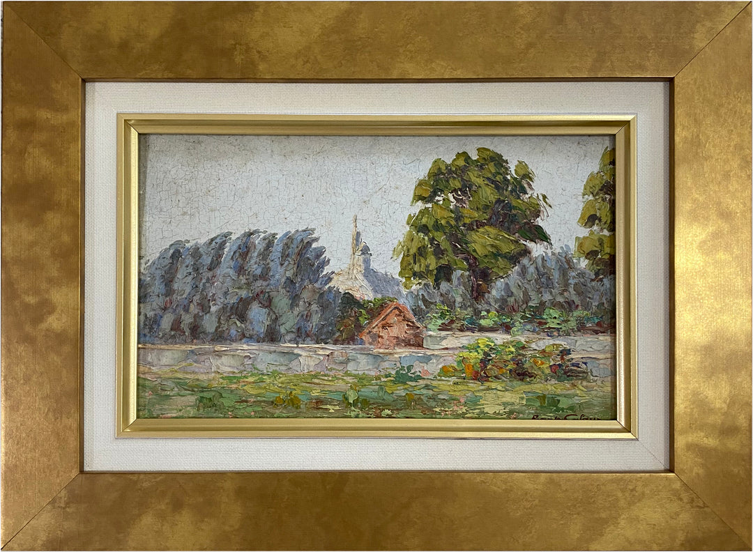 Original Oil on Board - Pasture