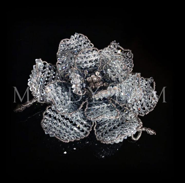 Classic Peony Brooch