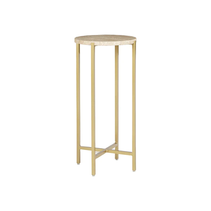 Travertine Drink Table – Patina Polished Living