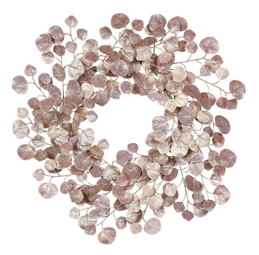 Round Eucalyptus Wreath Bronze/Gold
