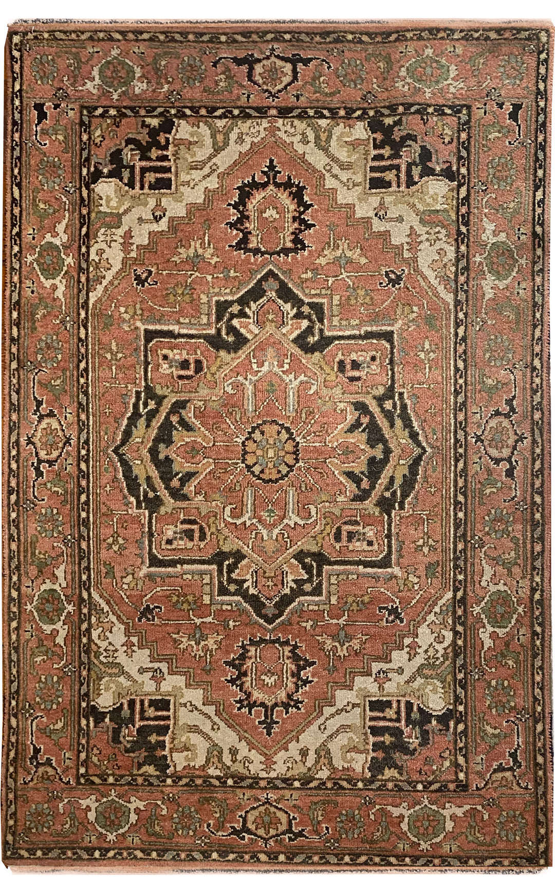 Hand-Knotted Heriz Rug | 4' x 6'