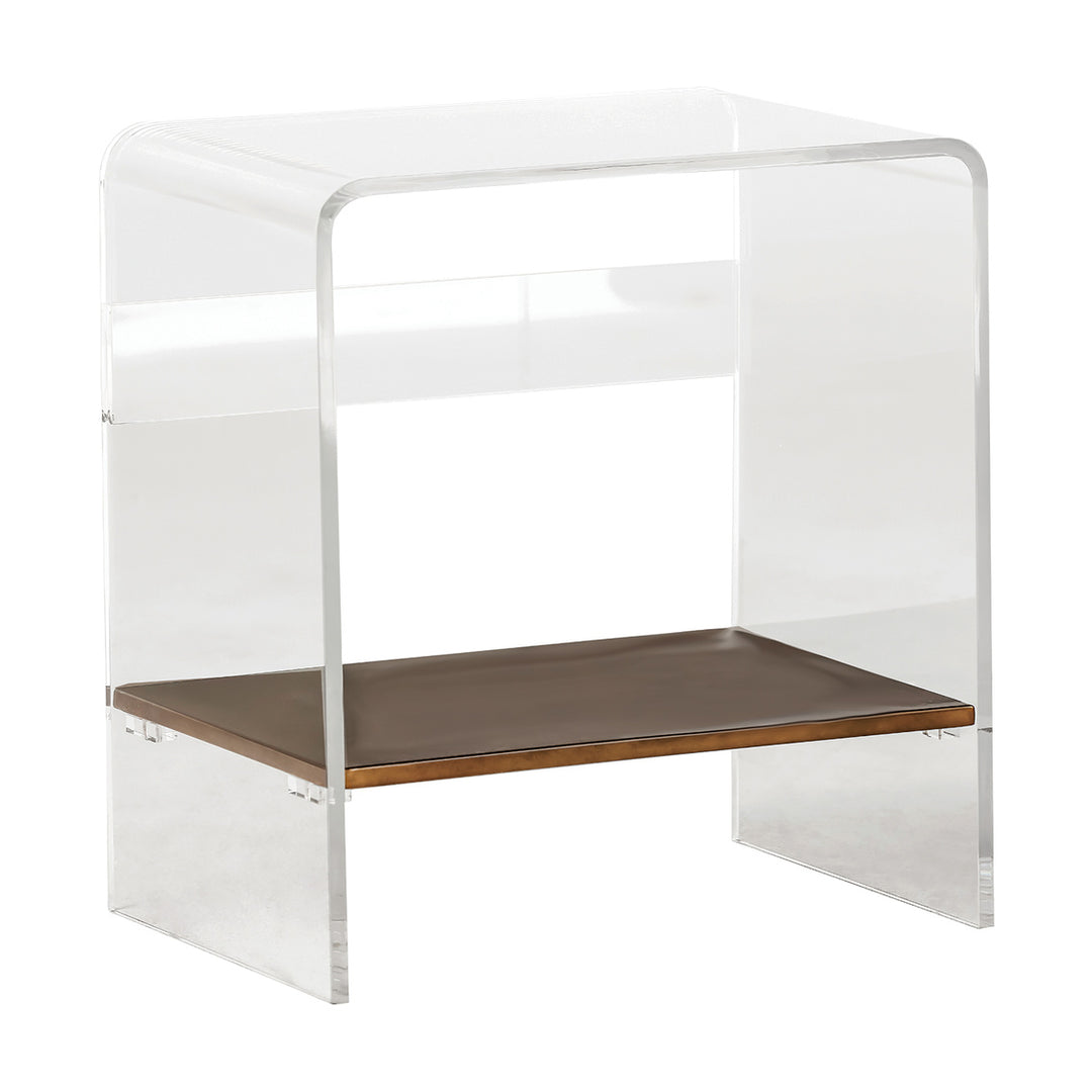 Oan Lucite Waterfall Table