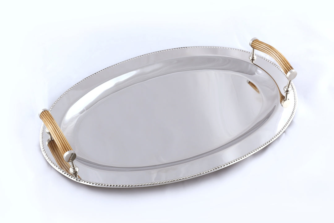 Bone Handle Oval Tray