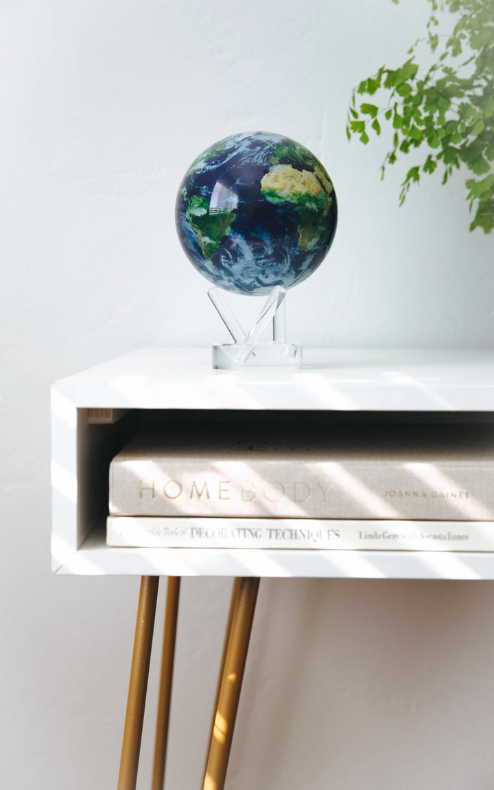Earth with Clouds Globe