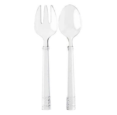 Isabella Salad Server Set Acrylic