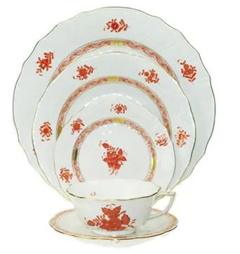Herend Chinese Bouquet - Rust