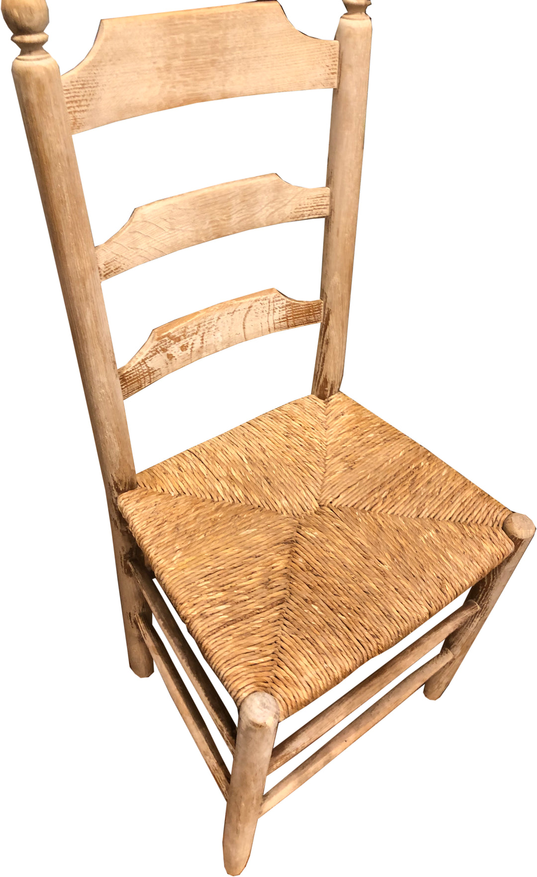 Dining Chairs, Rushed Seat, Set/6