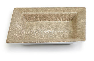 Porcelain Shagreen Tray