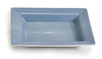 Porcelain Shagreen Tray