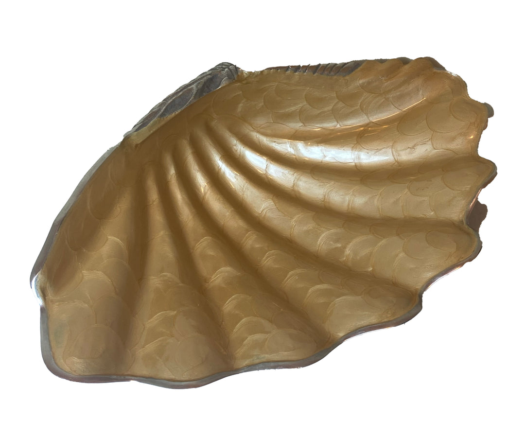 Julia Knight Shell Bowl – Gold & Silver