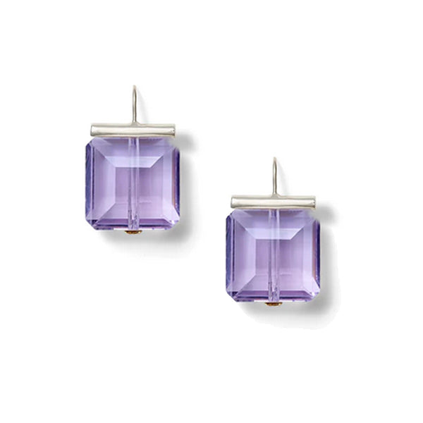 Swarovski Crystal Earring - Silver