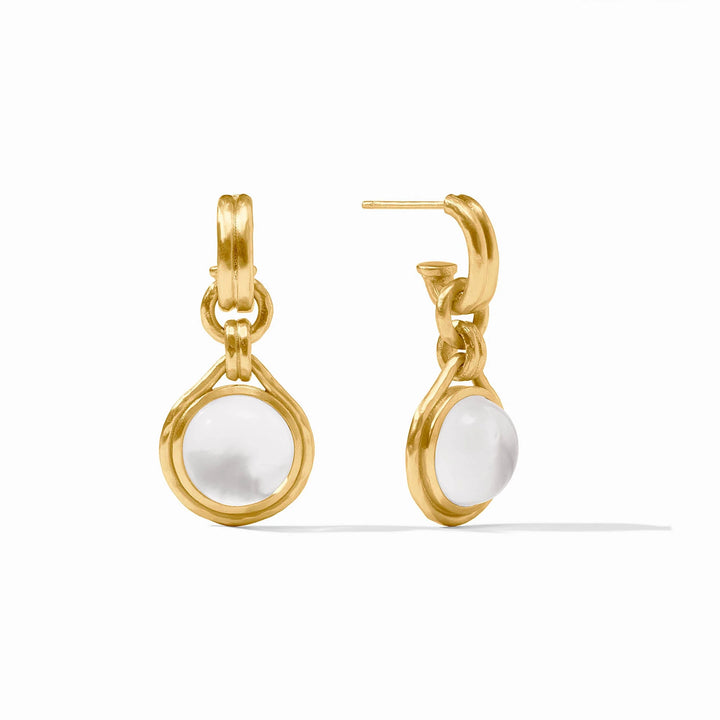 Solara Hoop & Charm Earrings