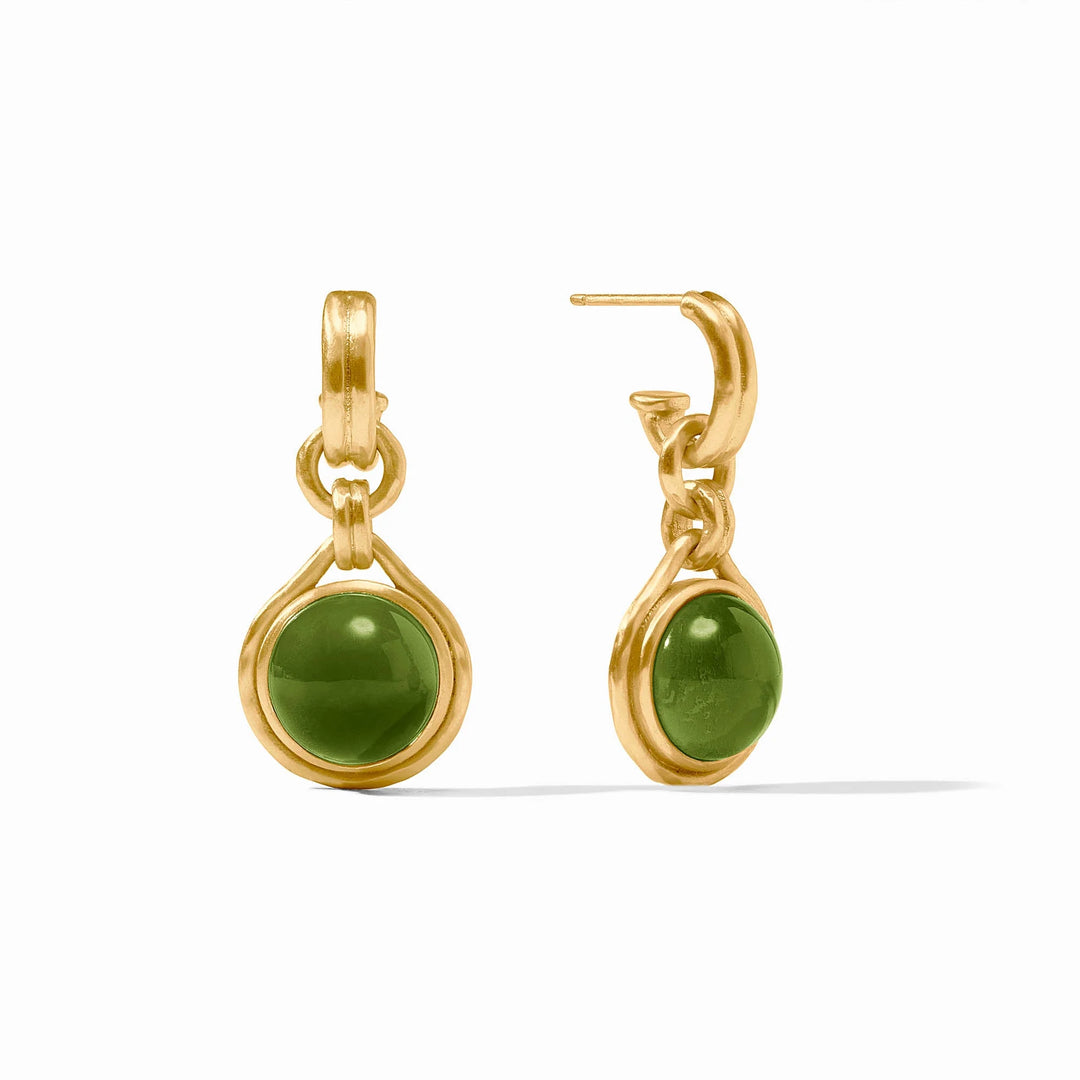 Solara Hoop & Charm Earrings