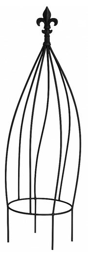 Wrought Iron Obelisk Topiary