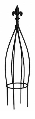 Wrought Iron Obelisk Topiary