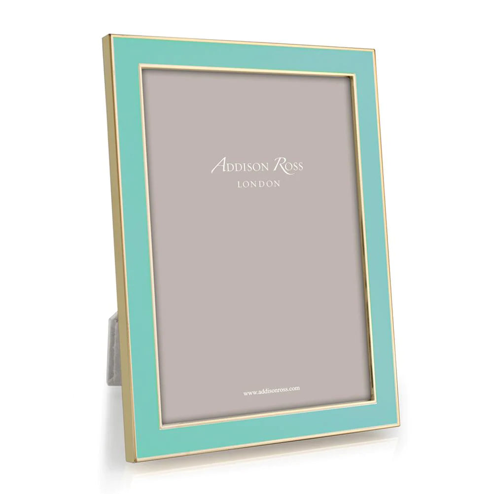 Enamel & Gold Frame