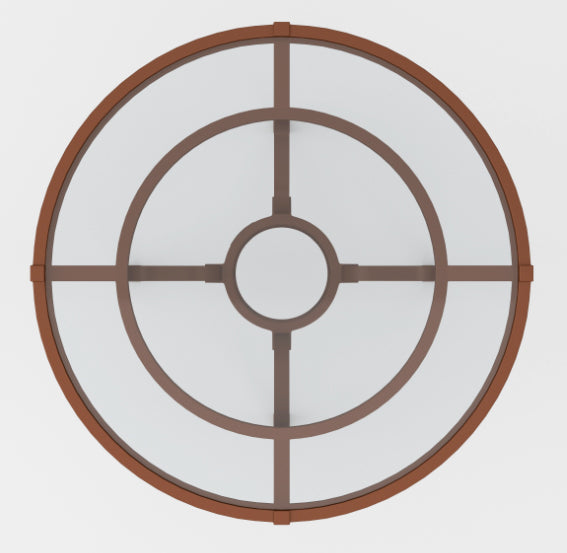 Venetian 30" Round Dining Table