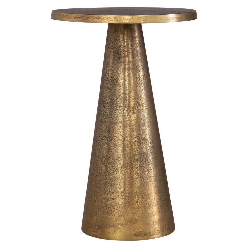 Atlas Brass Accent Table