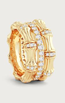 Bamboo Stack Ring