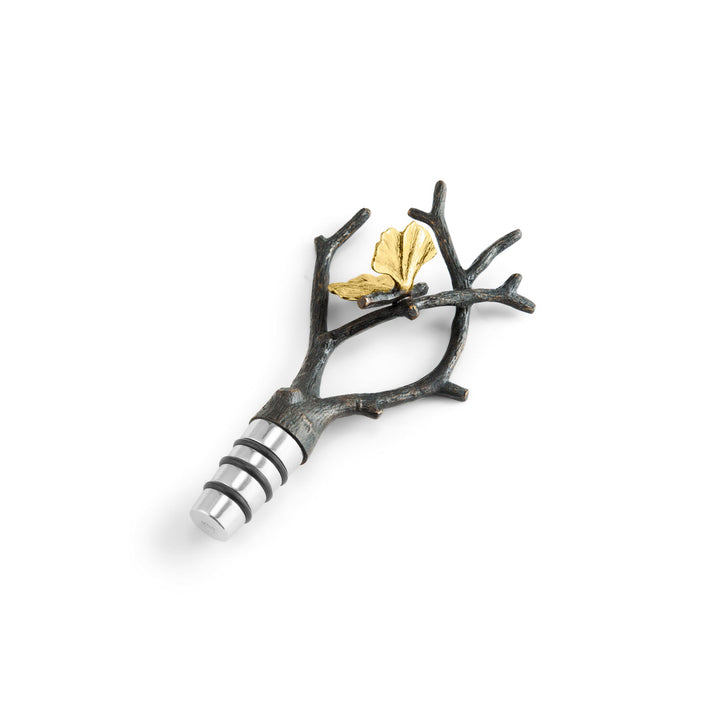 Butterfly Ginko Wine Stopper