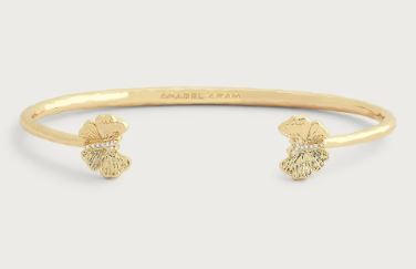 Butterfly Gold Bangle